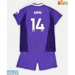 Billiga Tottenham Hotspur Archie Gray #14 Tredjeställ Barn 2026-27 Kortärmad (+ Korta byxor)